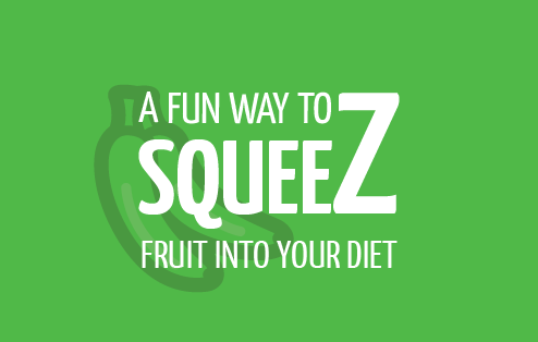 A fun way to squeez fruit into your diet