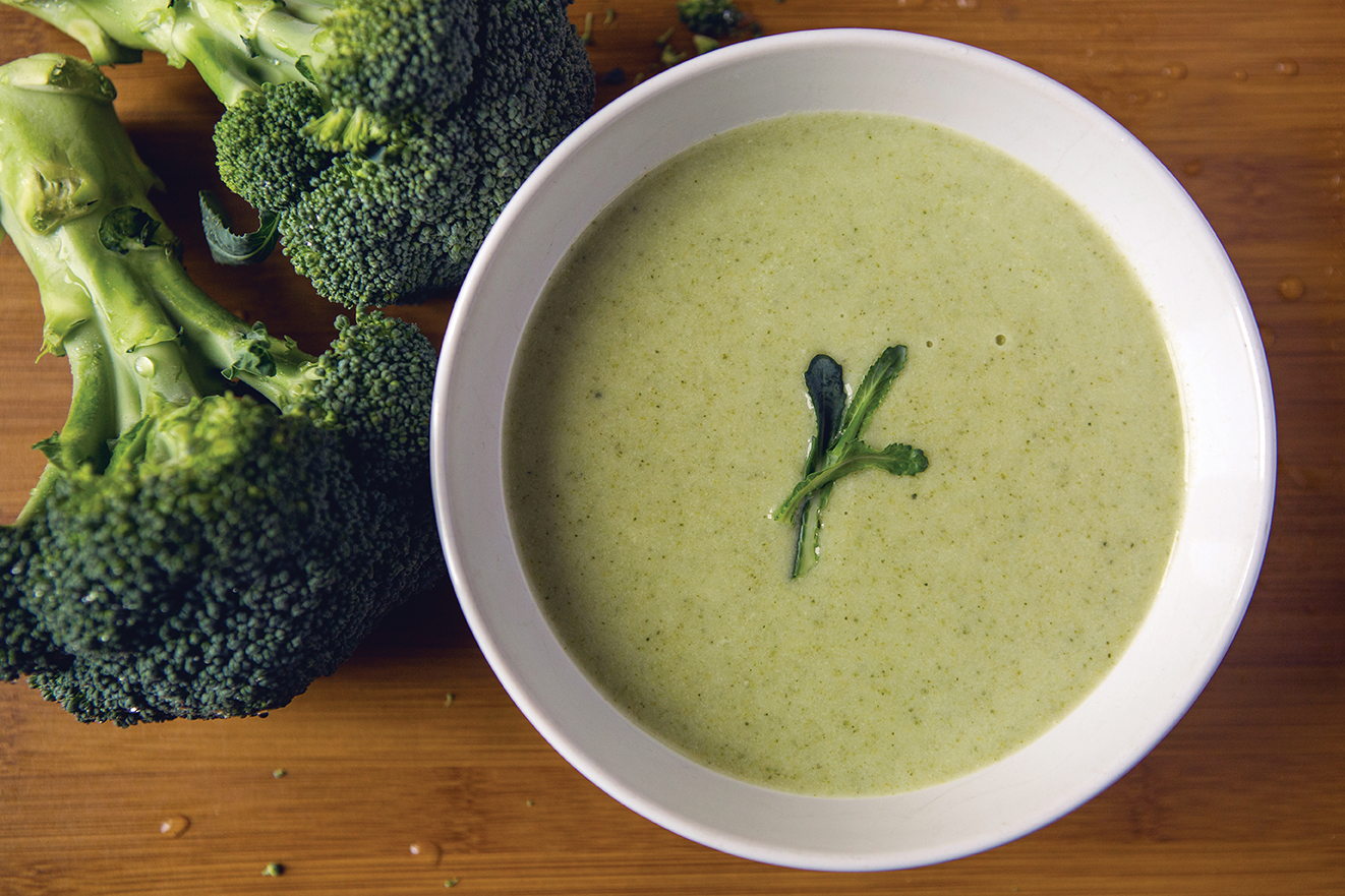 cream of broccoli soup Bel UK