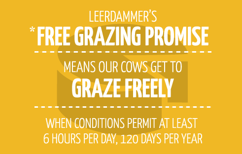 Leerdammer's Free Grazing Promise